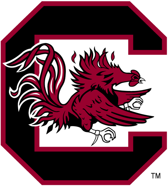 South Carolina Gamecocks logos iron-ons